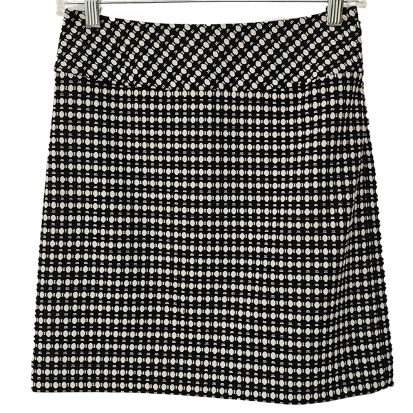Ann Taylor Loft Petite Knit Jaqaurd Skirt - Picture 1 of 7